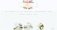 Desktop Screenshot of ameliasbrides.com